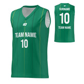 Basketball Jersey Stitch - Green